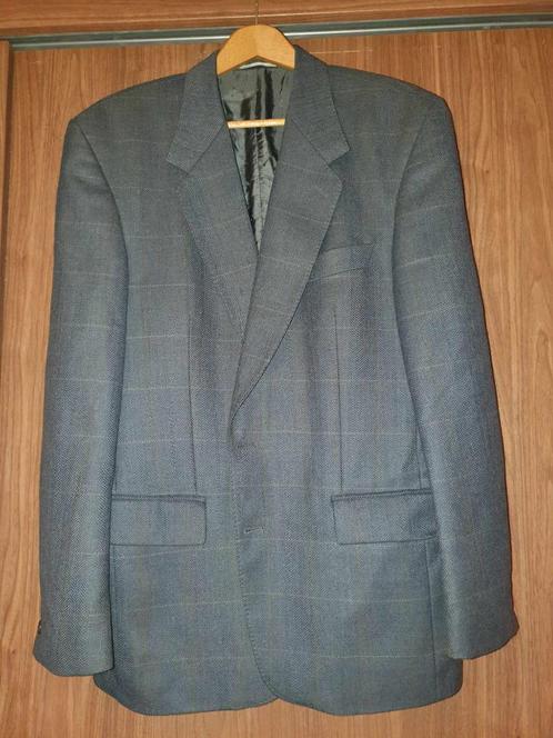 VESTE HOMME COSTUME OXFORD LAINAGE LÉGER VERT, Kleding | Heren, Jassen | Zomer, Zo goed als nieuw, Maat 52/54 (L), Groen, Ophalen of Verzenden