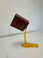 Shell junior olie blik met display, Ophalen of Verzenden, Gebruikt, Reclamebord
