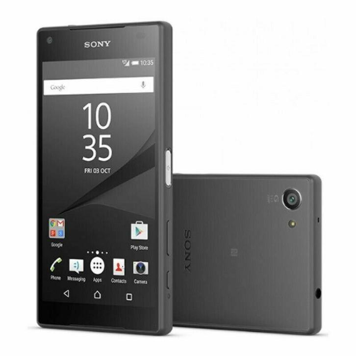 Sony Xperia Z5 Compact - Zwart, Telecommunicatie, Mobiele telefoons | Sony, Zo goed als nieuw, Zonder abonnement, Zonder simlock