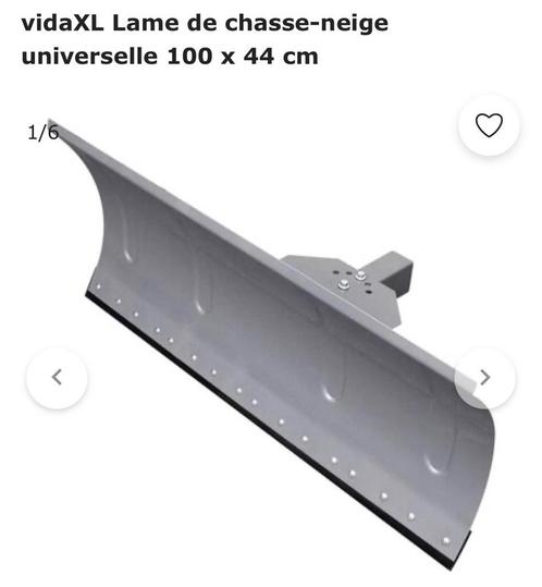 Lame de déneigement, Doe-het-zelf en Bouw, Gereedschap | Overige machines, Nieuw, Ophalen