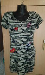 Militaire blouse, Ophalen of Verzenden, Gedragen, Maat 38/40 (M), Groen