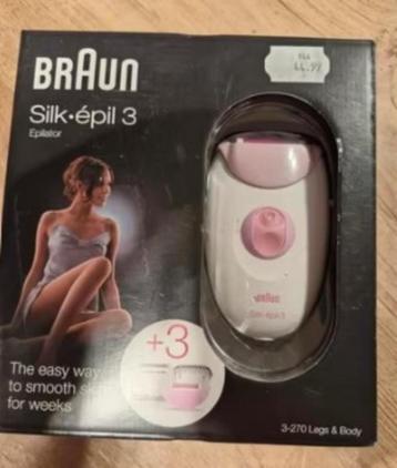 Braun Silk-épil 3 - 270 Epilator beschikbaar voor biedingen