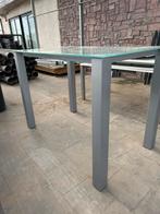 table en verre haut  etat impeccable h 1.06 larg 90 cm 1.5m, Maison & Meubles, Accessoires pour la Maison | Plateaux