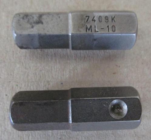 Slagbits voor inbusschroeven type 7409K ML-10 Belzer Bahco, Auto diversen, Autogereedschap, Gebruikt, Ophalen of Verzenden