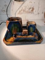 Vlaams aardewerk bureau-rook set, Ophalen of Verzenden