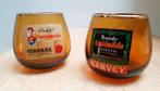 Lot de 2 verres à liqueur / Brandy, Enlèvement ou Envoi