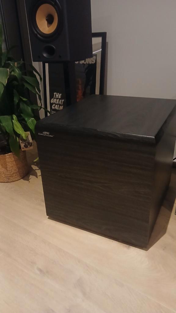 Jamo SW 505 E actieve 12 inch subwoofer., Audio, Tv en Foto, Luidsprekerboxen, Subwoofer, Jamo, Ophalen