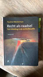 Pauline Westerman - Recht als raadsel, Ophalen of Verzenden, Zo goed als nieuw, Pauline Westerman