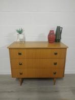 Vintage midcentury ladekast | kast retro, Huis en Inrichting, Kasten | Ladekasten, Ophalen, Zo goed als nieuw