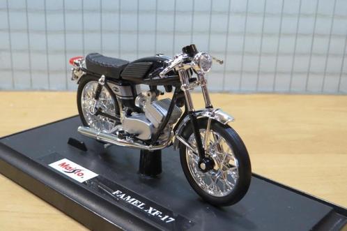 Famel XF-17 met Zundapp blok 1:18, Hobby en Vrije tijd, Modelauto's | 1:18, Nieuw, Motor, Maisto, Ophalen of Verzenden