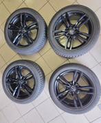 Jantes alu 18" 5x120 ET30 + pneus Hiver neufs 245/45R18, Auto-onderdelen, Banden en Velgen, Ophalen, 18 inch, 245 mm, Nieuw