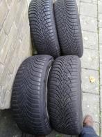 4 winterbanden 205/55R/16 91H met aluminium velg, Auto-onderdelen, Banden en Velgen, Ophalen, 16 inch, Band(en), 205 mm
