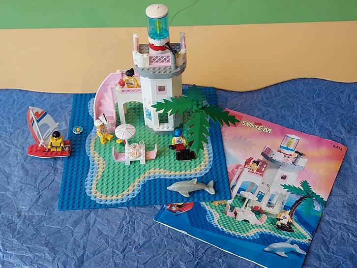 Lego Paradisa 6414 Dolphin Point, Kinderen en Baby's, Speelgoed | Duplo en Lego, Gebruikt, Lego, Ophalen of Verzenden