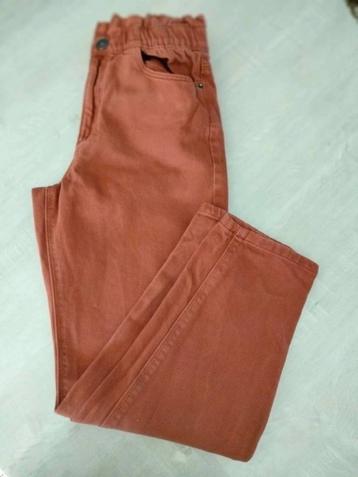 jeans broek bruin Kiabi meisje maat 140 beschikbaar voor biedingen