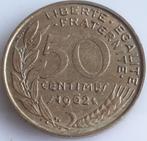 FRANKRIJK : SCHAARSE 50 CENTIMES 1962 KM 939.2, Verzenden, Frankrijk, Losse munt