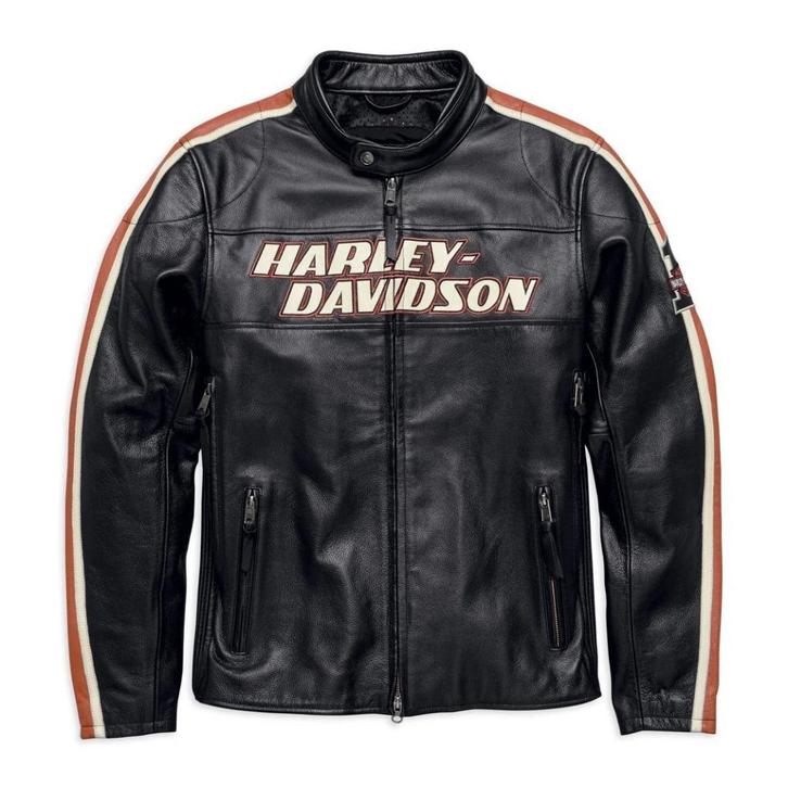 Harley-Davidson Torque Leather Jacket, Kleding | Heren, Jassen | Winter, Zo goed als nieuw, Maat 48/50 (M), Zwart, Ophalen