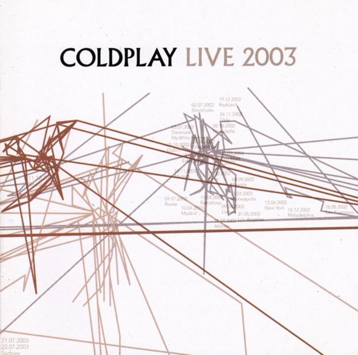 Coldplay Live 2003 (DVD), Cd's en Dvd's, Dvd's | Muziek en Concerten, Zo goed als nieuw, Ophalen of Verzenden