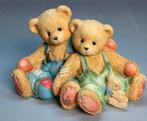 Cherished teddies :Travis And.Tuck, Enlèvement ou Envoi, Neuf, Statue, Cherished Teddies