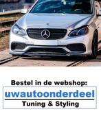Maxton Design Mercedes W212 C63 AMG Spoiler Lip Splitter, Auto-onderdelen, Nieuw, Ophalen of Verzenden