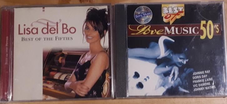 2 x CD - Lisa Del Bo- *Best of ... + Love Music of The 50's, CD & DVD, CD | Pop, Comme neuf, Envoi