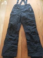 Zwarte skibroek Columbia, met bretellen, Sport en Fitness, Ophalen of Verzenden, Zo goed als nieuw, Ski, Kleding