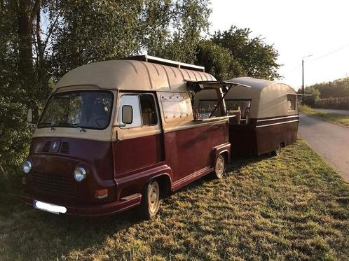 Renault Estafette cocktailbus & caravan foodtruck, Autos, Camionnettes & Utilitaires, Particulier, Radio, Attache-remorque, USB