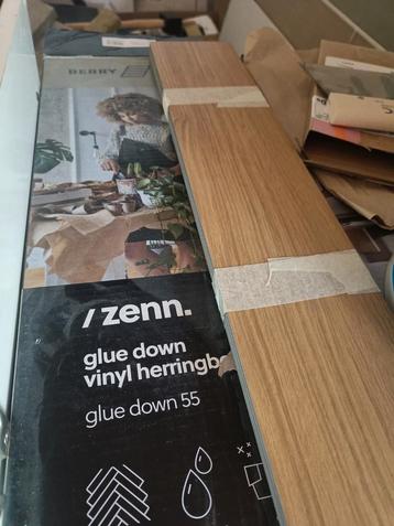 Vissengraad/herringbone plakvinyl - Berry Alloc - Monstanto beschikbaar voor biedingen