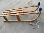 Opplooibare houten slee, Ophalen, Zo goed als nieuw