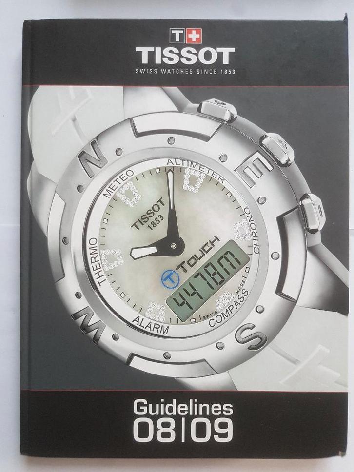 Tissot-richtlijnen 08/09 Professionele catalogus, Boeken, Catalogussen en Folders, Gelezen, Catalogus, Ophalen of Verzenden