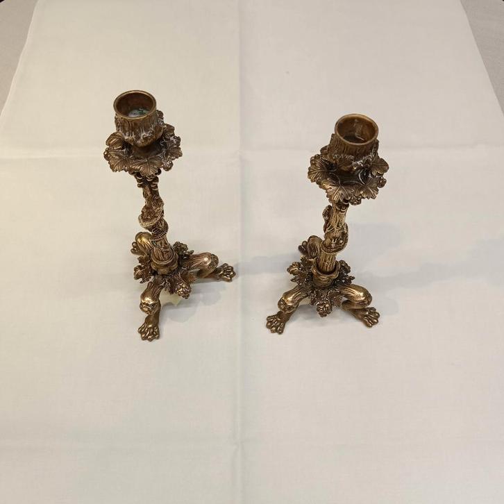 chandeliers, Antiquités & Art, Antiquités | Bougeoirs, Cuivre ou Bronze, Enlèvement ou Envoi