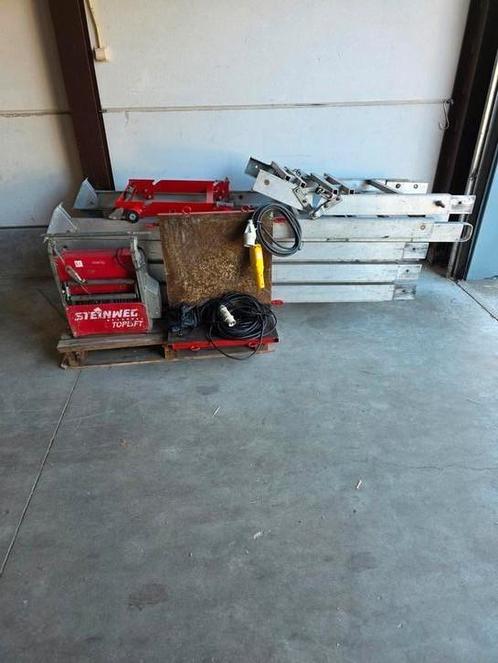 Ladderlift 16m, Doe-het-zelf en Bouw, Bouwliften, Zo goed als nieuw, Ophalen