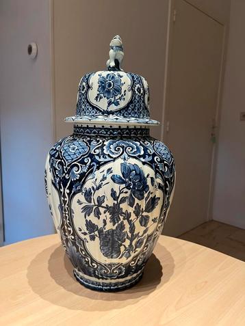 Vaas delfts blauw, perfekte staat, ca 45cm beschikbaar voor biedingen