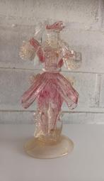 Murano danser roze, Antiquités & Art, Antiquités | Verre & Cristal, Enlèvement ou Envoi