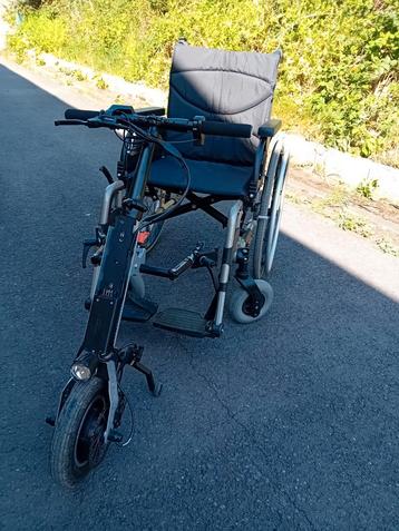 aankoppelfiets voor rolstoel, Enlèvement