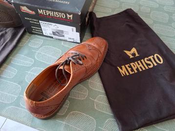Mephisto, taille EU 7.5, fait main, couleur noisette, Enlèvement ou Envoi, Chaussures à lacets, Comme neuf, Brun