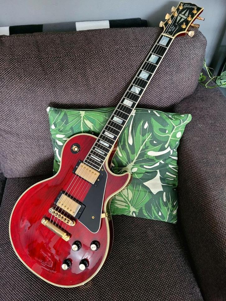 Gibson Les Paul Custom 2001 wine red, Muziek en Instrumenten, Snaarinstrumenten | Gitaren | Elektrisch, Gebruikt, Ophalen of Verzenden