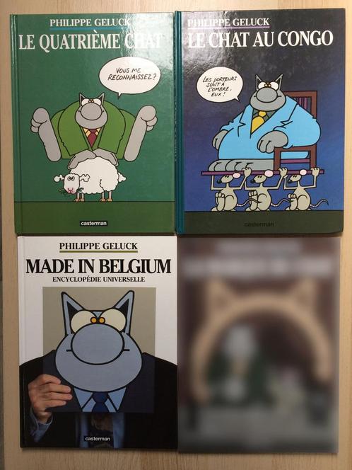 LE CHAT - tomes 4-5 et Encyclopédie universelle - bd de Phil, Boeken, Stripverhalen, Ophalen of Verzenden
