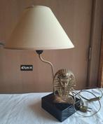 Vintage Tafellamp Farao Toetanchamon, Huis en Inrichting, Ophalen of Verzenden, Zo goed als nieuw