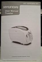 Broodrooster HYUNDAI 880W, Elektronische apparatuur, Broodroosters, Ophalen, Nieuw, Uitneembare kruimellade