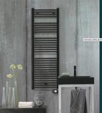 Zehnder Aura elektrische handdoekdroger mat zwart, Bricolage & Construction, Chauffage & Radiateurs, Moins de 60 cm, Radiateur