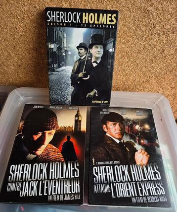 Sherlock Holmes compleet + 2 films  beschikbaar voor biedingen