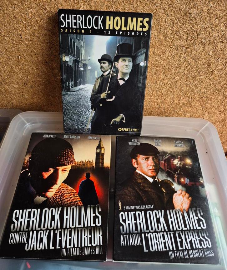 Sherlock Holmes compleet + 2 films, Cd's en Dvd's, Dvd's | Actie, Zo goed als nieuw, Boxset, Ophalen of Verzenden