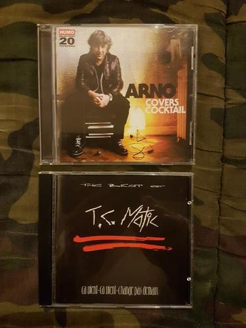 Covers Arno + CD Best of CD de T.C. Matic, Enlèvement ou Envoi, Comme neuf