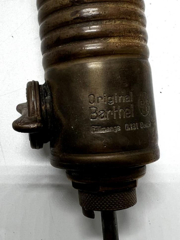 Set van een soldeerbout op benzine en een lastoorts, Antiek en Kunst, Antiek | Brons en Koper, Ophalen