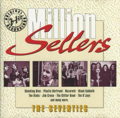 CD * MILLION SELLERS - THE SEVENTIES 6, Cd's en Dvd's, Cd's | Pop, Zo goed als nieuw, 1960 tot 1980, Ophalen of Verzenden