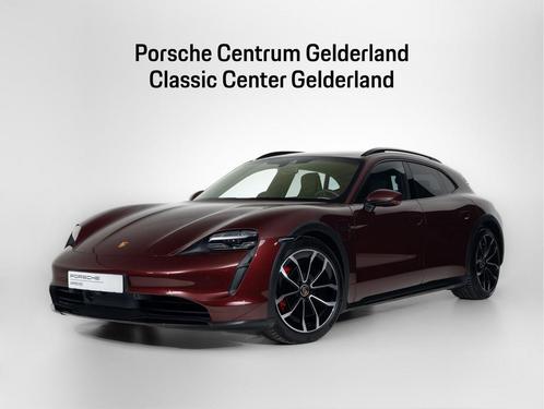 Porsche Taycan 4S Cross Turismo, Auto's, Porsche, Bedrijf, 4x4, Adaptive Cruise Control, Lederen bekleding, Metaalkleur, Stoelventilatie