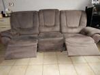 Drie-zit zetel kleur "taupe", Ophalen, Gebruikt