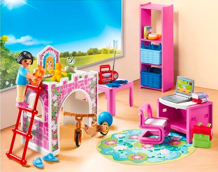 Playmobil Kinderkamer met hoogslaper set 9270, Kinderen en Baby's, Speelgoed | Playmobil, Zo goed als nieuw, Ophalen