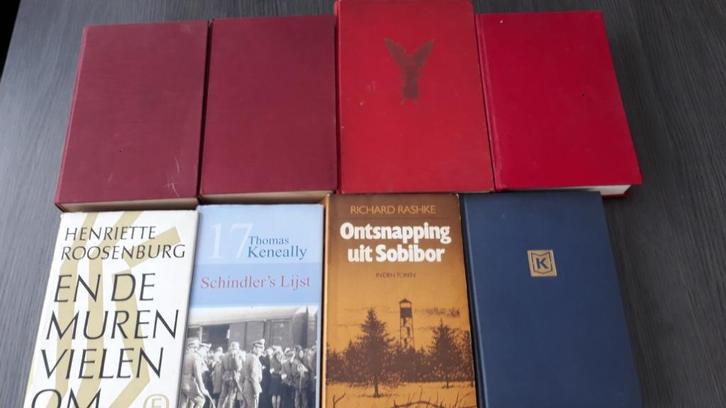 7 boeken over concentratiekampen (Lot 4), Boeken, Politiek en Maatschappij, Ophalen of Verzenden