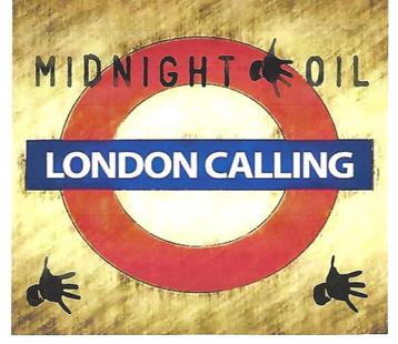 CD MIDNIGHT OIL - London Calling - Live at Wembley 1990